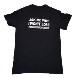 W.R.K.H.R.D. Black Short Sleeve T-Shirt