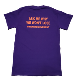 W.R.K.H.R.D Purple Short Sleeve T-Shirt